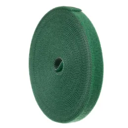 Nastro da giardino in velcro per il giardino e le piante, 5 m / Verde