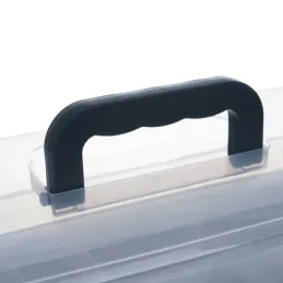 Organizer per medicinali MEDIBOX / Nero