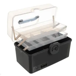 Organizer per medicinali MEDIBOX / Nero