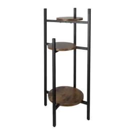 Portafiori FOREST / Nero - legno