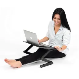 Supporto regolabile per computer ALPINE / Nero opaco