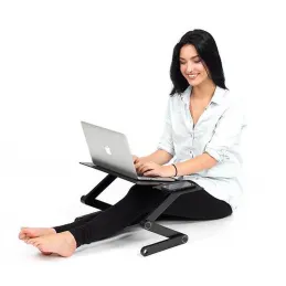 Supporto regolabile per computer ALPINE / Nero opaco