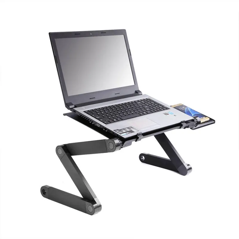Supporto regolabile per computer ALPINE / Nero opaco