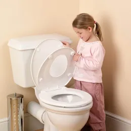 Sedile WC con adattatore per bambini FAMILY / Bianco