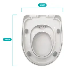 Sedile WC con adattatore per bambini FAMILY / Bianco