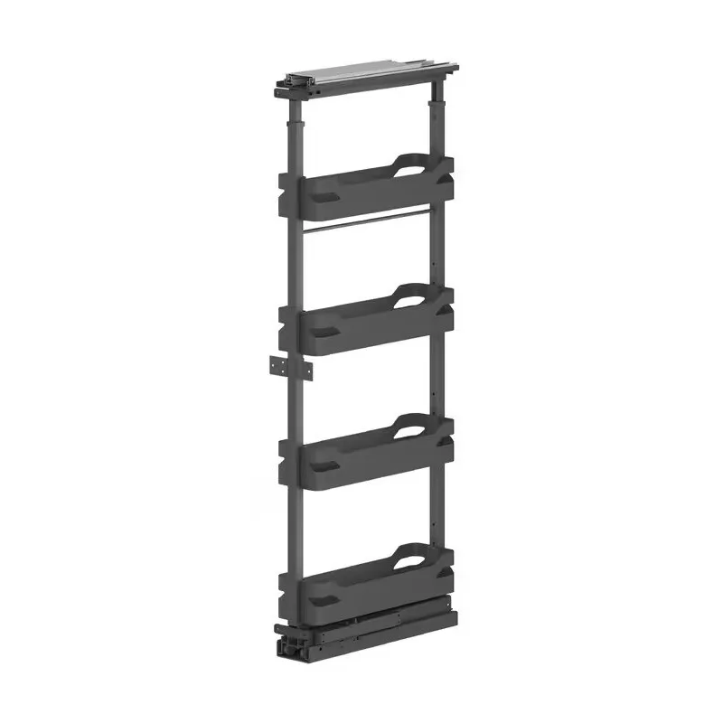 Dispensa estraibile THANOS 1259–1659 mm con ammortizzatore / Antracite