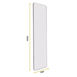 Specchio estraibile e girevole per armadio QUARTZ / Alluminio