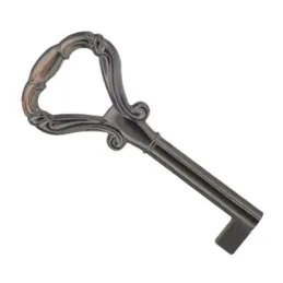 Chiave decorativa GOTIC / Patina nera