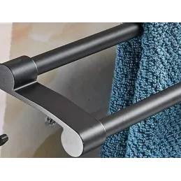 Mensola da bagno VALIA / Nero opaco