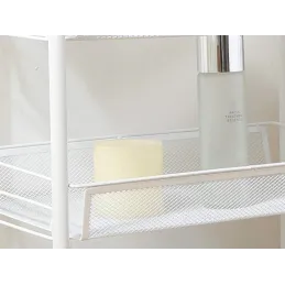 Carrello portaoggetti su ruote ELEGAN / Bianco opaco