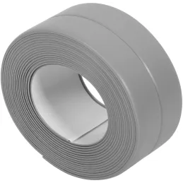 Guarnizione autoadesiva per cucina e bagno 2,2 m / Grigio