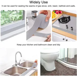 Guarnizione autoadesiva per cucina e bagno 2,2 m / Grigio