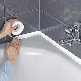 Guarnizione autoadesiva per cucina e bagno 2,2 m / Marrone