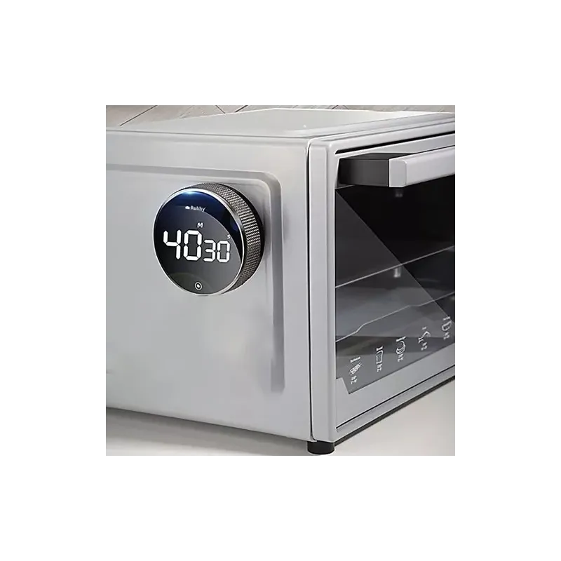 Timer LED magnetico con allarme / Nero