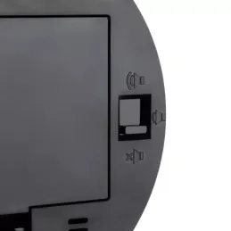 Timer LED magnetico con allarme / Nero
