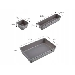 Set di 8 organizer per cassetti PARAMON / Antracite