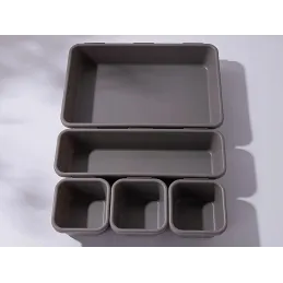 Set di 8 organizer per cassetti PARAMON / Antracite