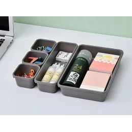 Set di 8 organizer per cassetti PARAMON / Antracite