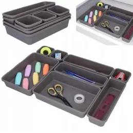 Set di 8 organizer per cassetti PARAMON / Antracite