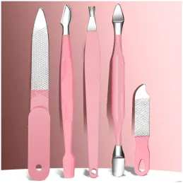 Set professionale per manicure da 12 pezzi / Rosa