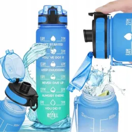 Borraccia sportiva DRINK-FIT 1000 ml / Blu