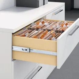 Coulisse per cassetti con cuscinetti, 46 mm HETTICH KA 5632 / Senza ammortizzatore