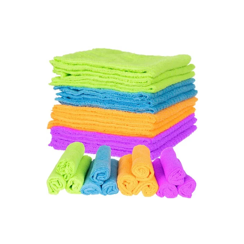 Set di panni in microfibra EUROCLEAN - 12 pz / colori assortiti
