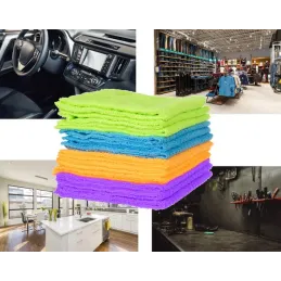 Set di panni in microfibra EUROCLEAN - 12 pz / colori assortiti