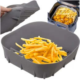 Inserto in silicone per friggitrice ad aria / Grigio