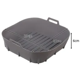 Inserto in silicone per friggitrice ad aria / Grigio