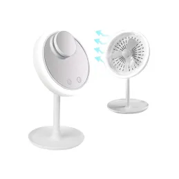 Specchio cosmetico con ventola ICE / Bianco