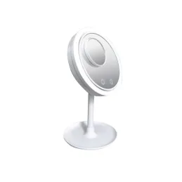 Specchio cosmetico con ventola ICE / Bianco