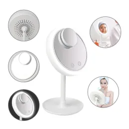 Specchio cosmetico con ventola ICE / Bianco