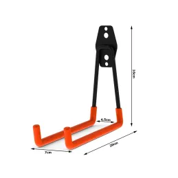 Porta-attrezzi e biciclette da garage / Rosso