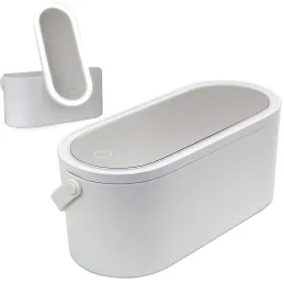 Beauty case con luce LED ATRIA / Bianco
