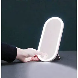 Beauty case con luce LED ATRIA / Bianco