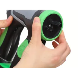 Pistola ad alta pressione per il lavaggio dell’auto con serbatoio per detergente / Verde