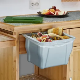 Cestino per rifiuti da porta 5L / Grigio