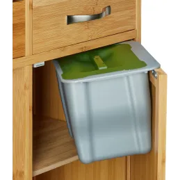 Cestino per rifiuti da porta 5L / Grigio