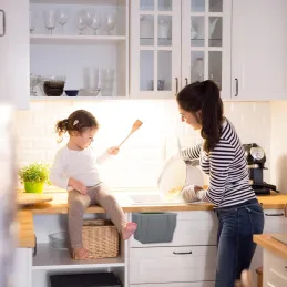 Cestino per rifiuti da porta 5L / Grigio