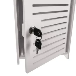 Mobiletto da bagno con serratura WELLS / Bianco