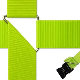 Cinghia per valigia con serratura / Verde