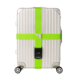 Cinghia per valigia con serratura / Verde