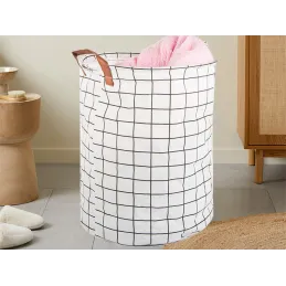 Cesto per giocattoli e biancheria CUTE 45L / Bianco
