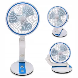 Ventilatore pieghevole con lampada LED da tavolo FAN / Blu