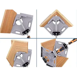 Morsetto angolare da falegname FIX CLAMP / Grigio