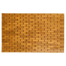 Tappetino antiscivolo da bagno in bambù LASSA / Legno