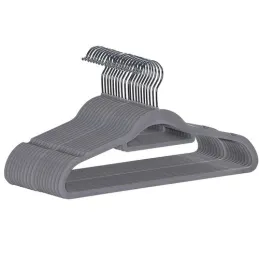 Set da 20 grucce con spalline / Grigio