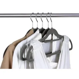 Set da 20 grucce con spalline / Grigio