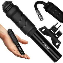 Pompa per bicicletta MINI manuale / Nera